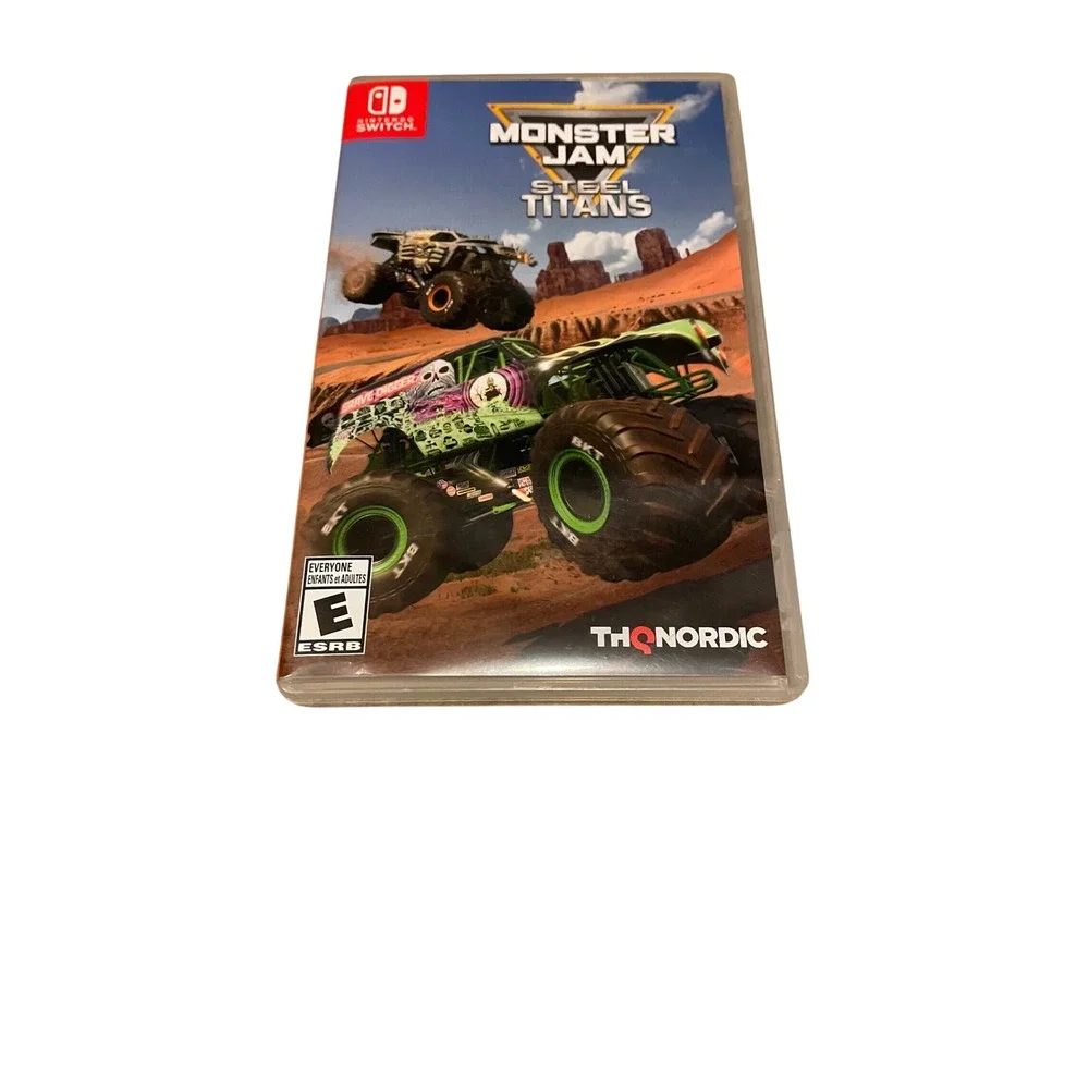 Monster Jam Steel Titans Nintendo Switch Game THQ Nordic HAC-P-AVKPA Racing